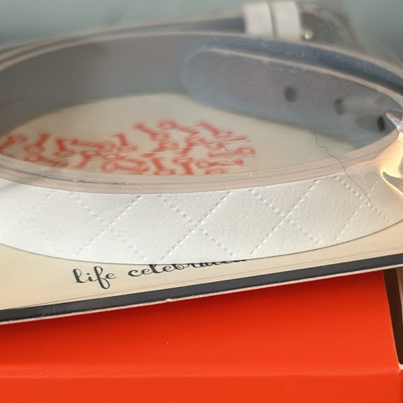 Stella & Dot - Double Quilted Band - Metallic Blue - Picture 2 of 2